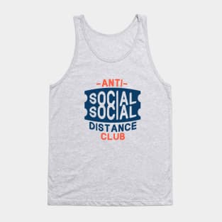 Anti Social Distance Club Tank Top